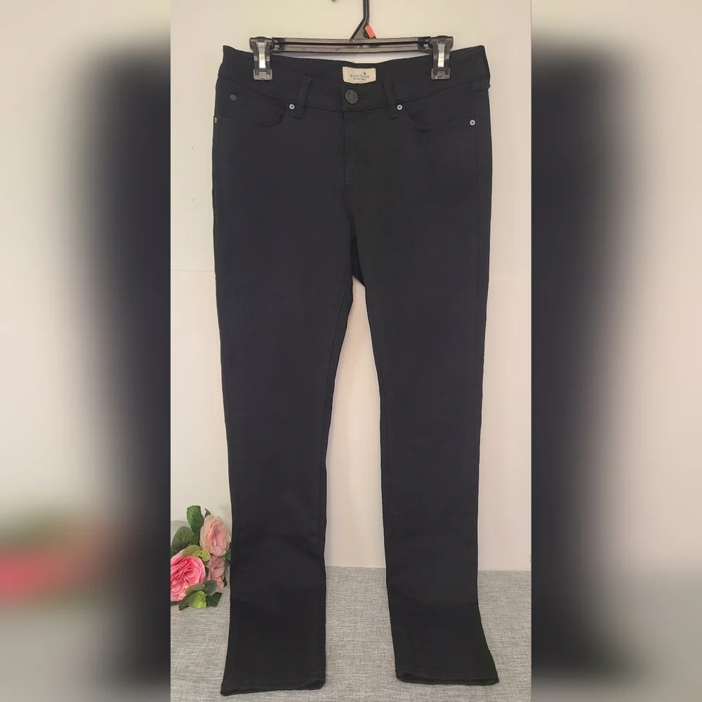 Bootlegger Curvy Skinny Black Jeans Stretch‎ 29x31